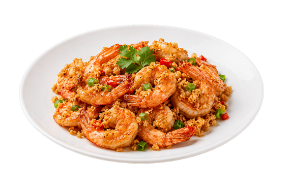 กุ้งทอดกระเทียม