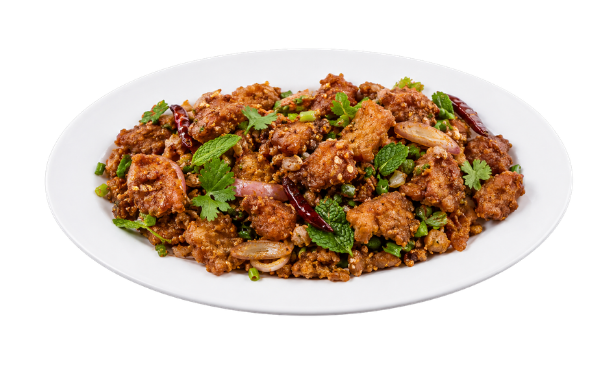 Larb Fried Pork – ลาบหมูทอด